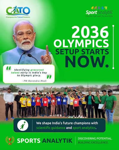 PM's Vision is to make India ready for Olympic 2036